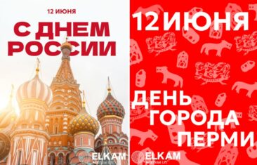 С Днем города Перми и Днем России!
